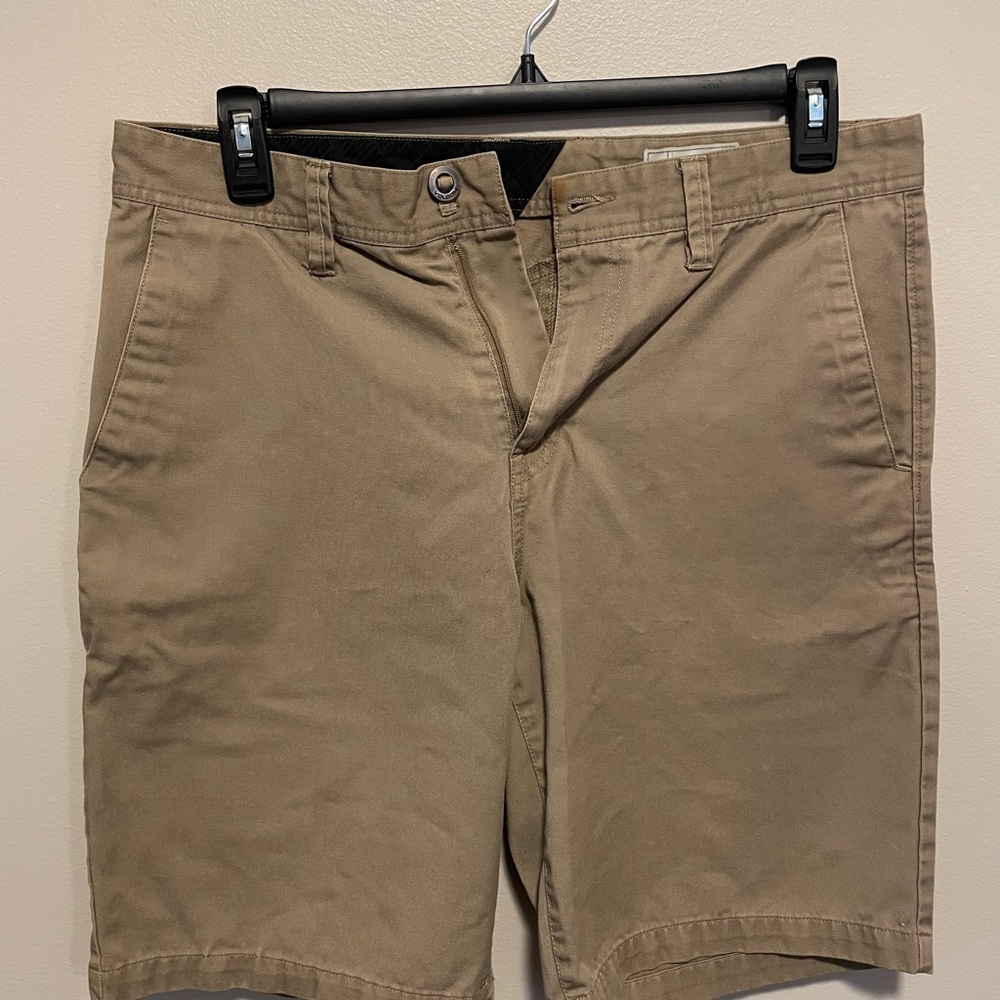Volcom Khaki Chino Shorts